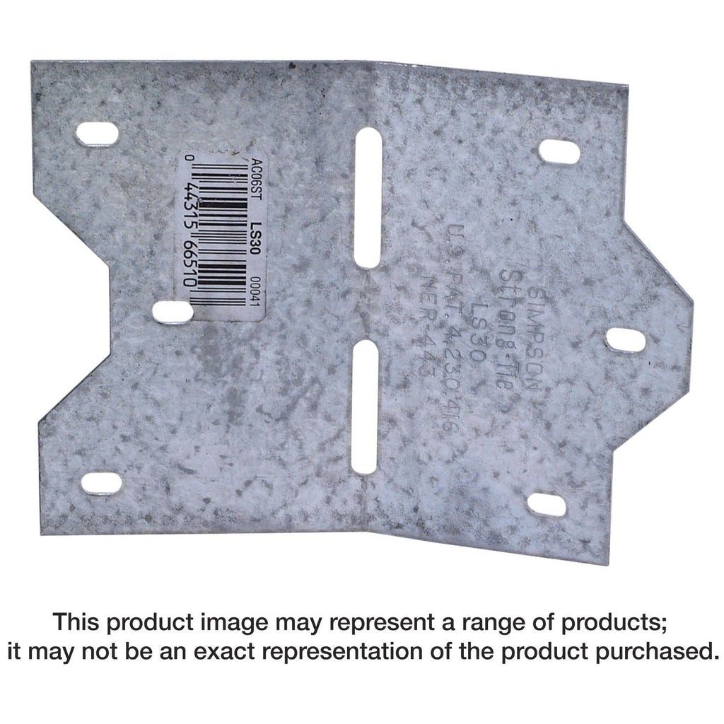 Simpson Strong-Tie LS30 LS 3-3/8-in. 18-Gauge Adjustable L Angle