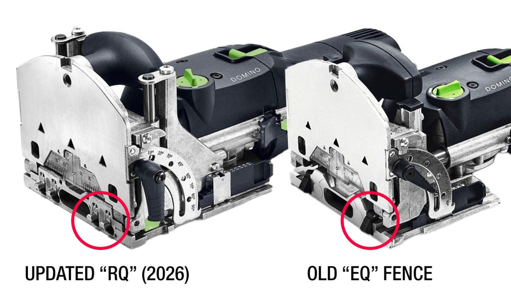 Festool Domino Joiner DF 500 RQ Set w/ 1066-Piece Tenon Assortment (Updated 2026 Model)