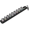 Wera Belt B 1 Zyklop Socket Set With Holding Function, 3/8-in. Drive, 10-Pieces