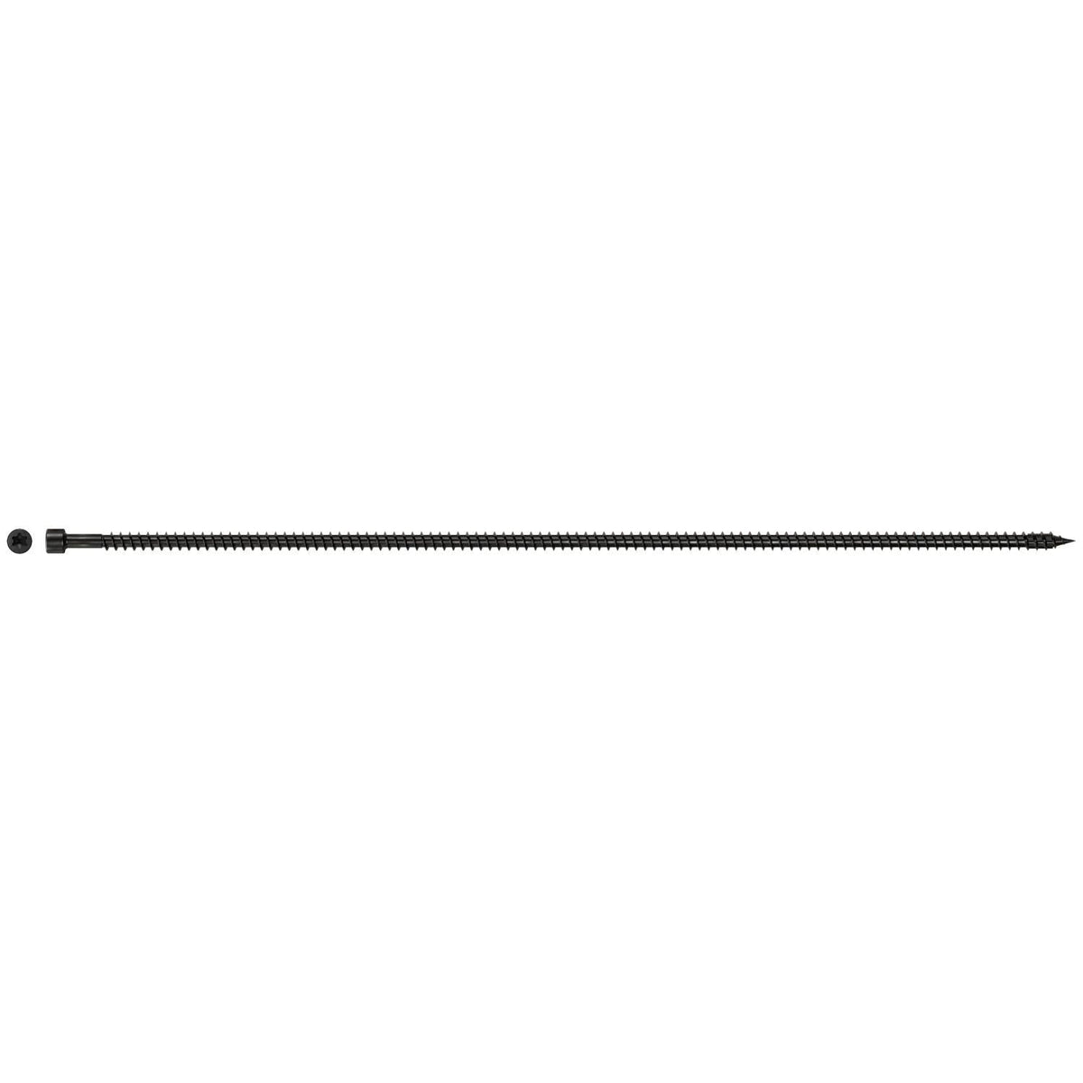 Simpson Strong-Tie SDCFC8X430 Strong-Drive SDCFC TIMBER-CFC Screw, 0.315-in. x 17-in. T40, E-Coat, 150-Pack