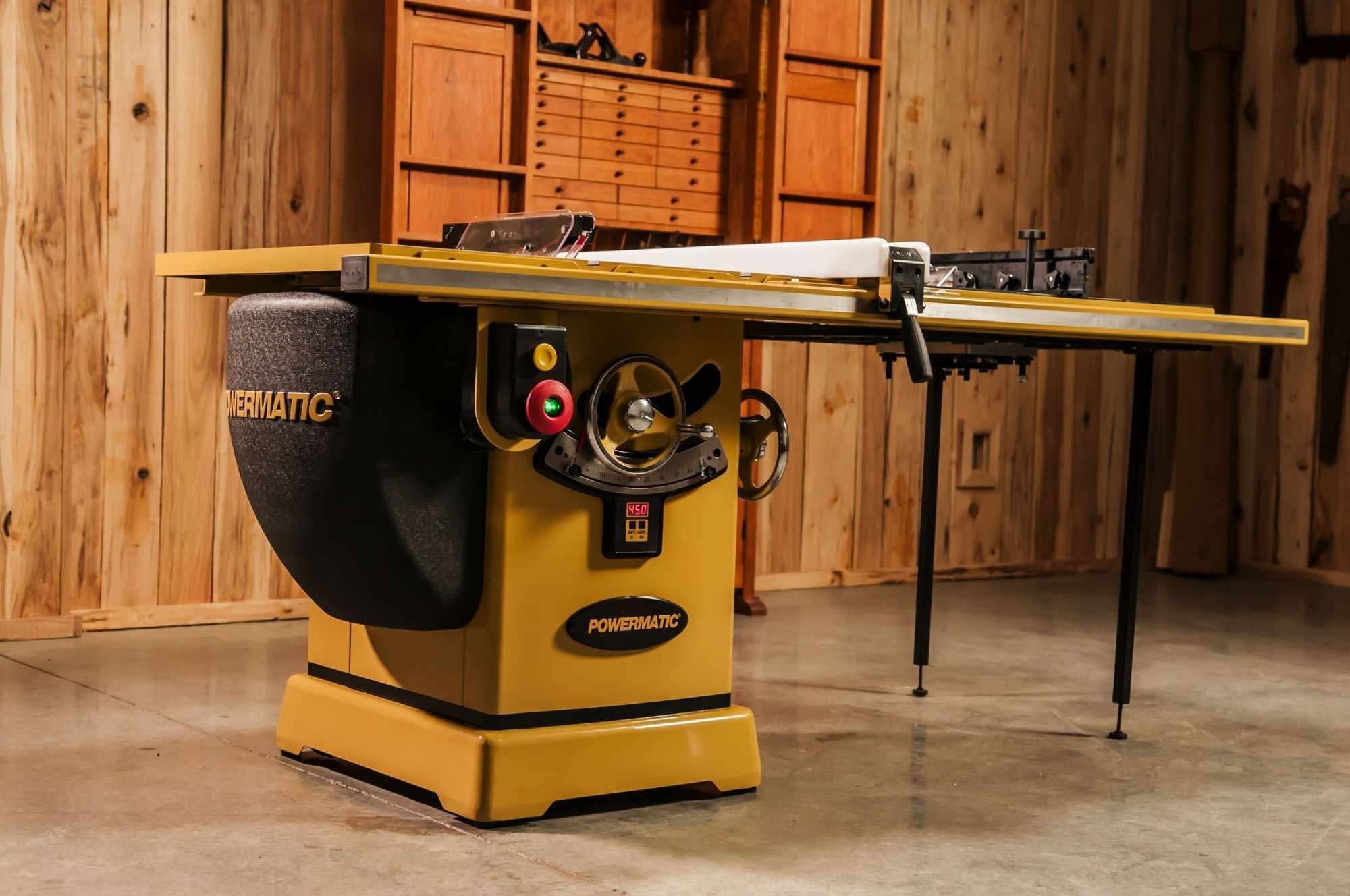 Powermatic PM25150WK 2000B table saw - 5HP 1PH 230V 50" RIP w/Accu-Fence & Workbench