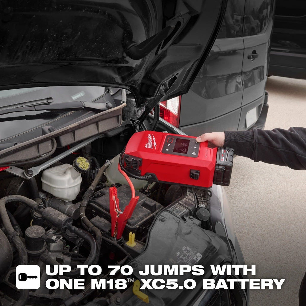 Milwaukee 3841-20 M18 HOTSHOT Jump Starter 5.0Ah Kit