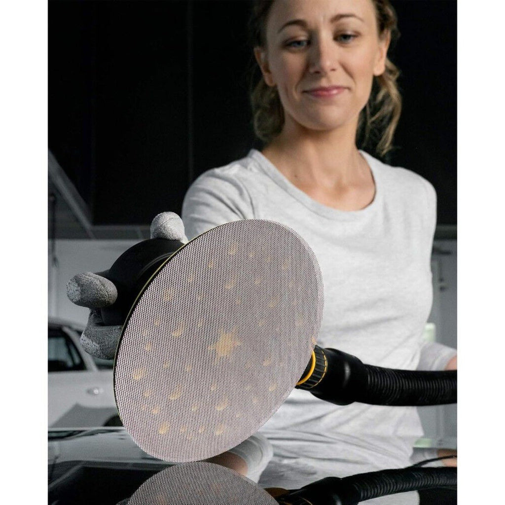 Mirka Abranet 6-in. 80-600 Grit Mesh Sanding Disc Assortment Pack, 35-Piece Hook and Loop (9A-241-AP)