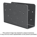 Simpson Strong-Tie CCOQ4-SDS2.5 CCOQ Column Cap, No Straps, for 4x Beam, with Strong-Drive SDS Screws