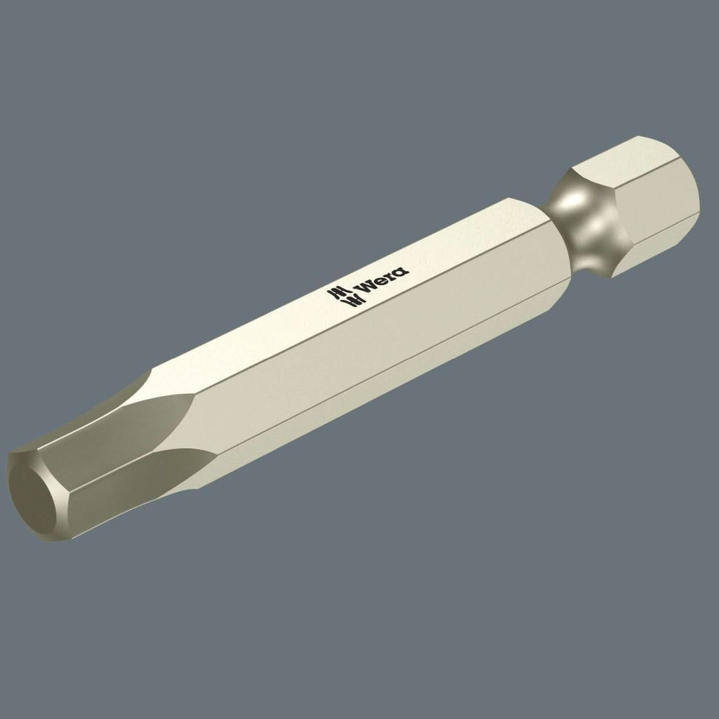 Wera 3840/4 Bit, Stainless, 3/16-in.x89-mm.