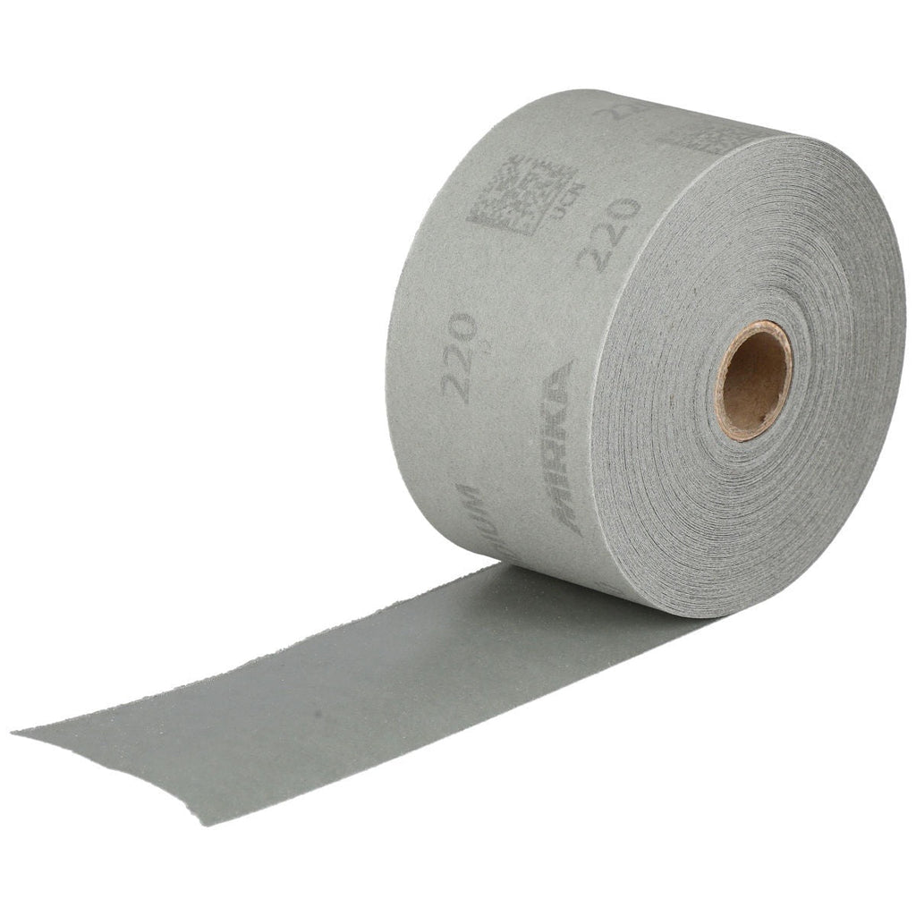 Mirka Iridium 2.75-in. x 120-ft. 120 Grit PSA Sandpaper Roll for Surface Sanding (24-584-120)