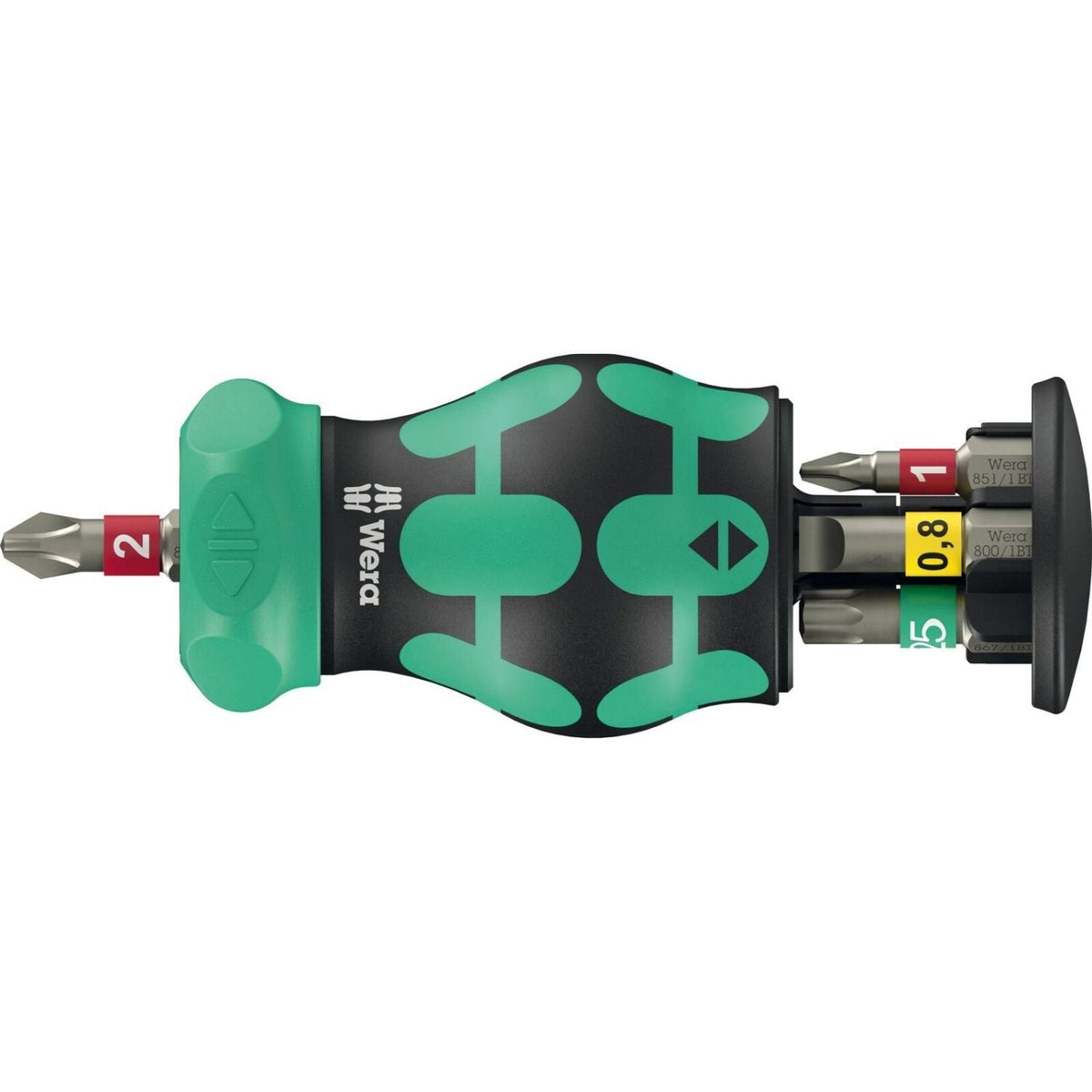 Wera Kraftform Kompakt Stubby Magazine Ra 1, 6-Pieces