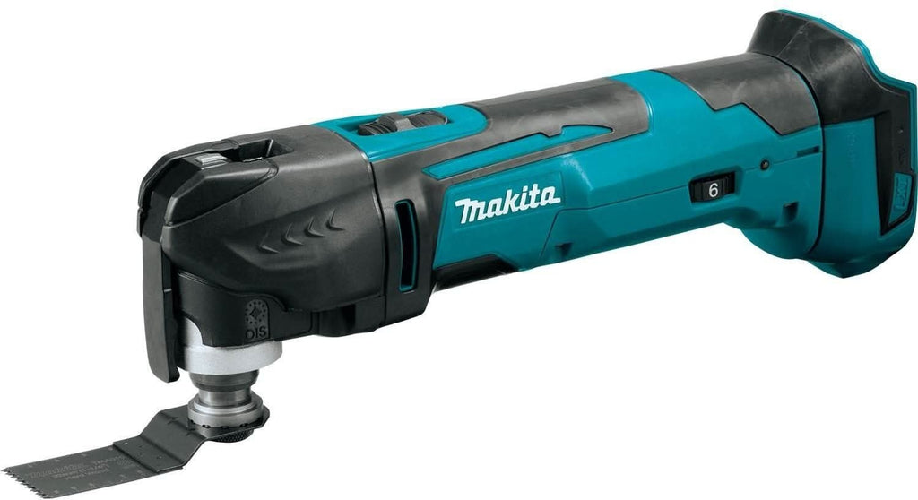 Makita Makita XMT03Z 18V LXT Cordless Multi-Tool with 5-Piece Starlock Oscillating Blade Set (Bare Tool)