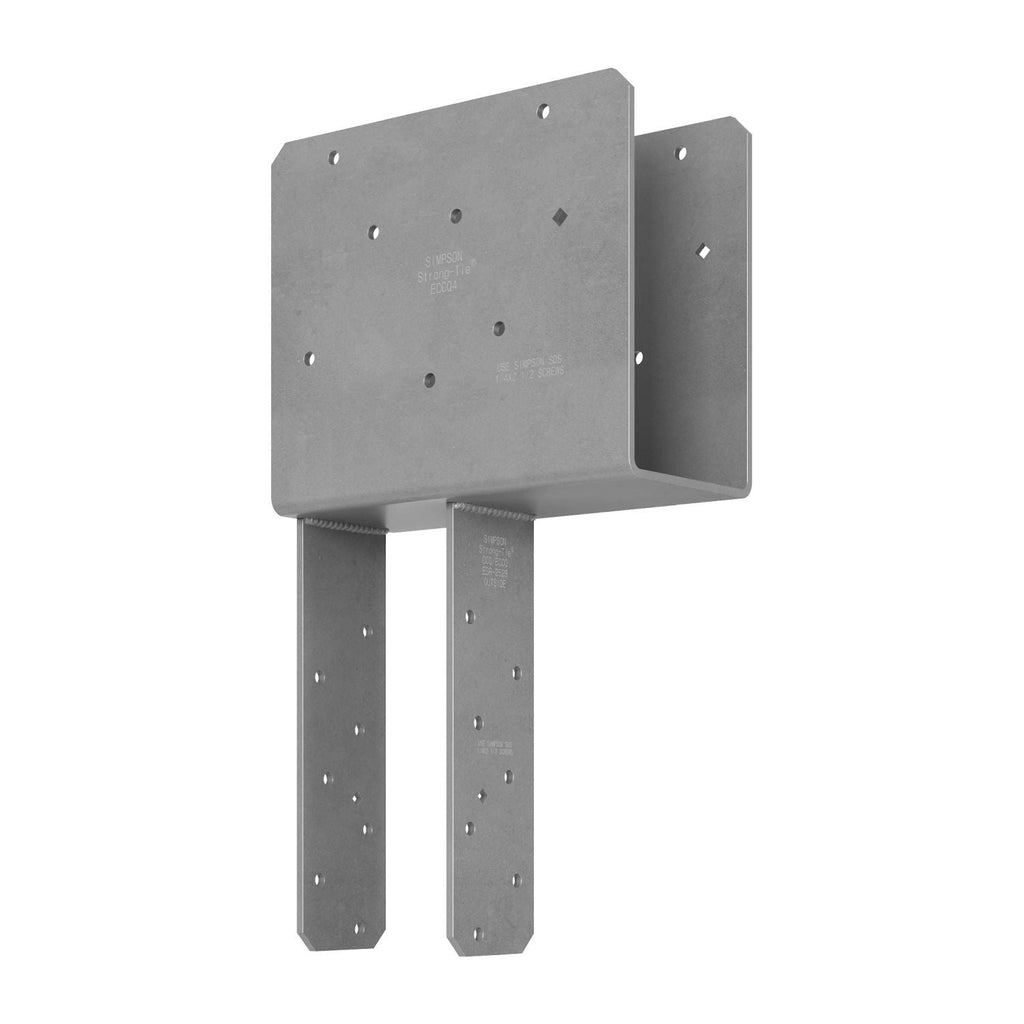 Simpson Strong-Tie ECCQ44SDS2.5 ECCQ End Column Cap for 4x Beam, 4x Post, with Strong-Drive SDS Screws