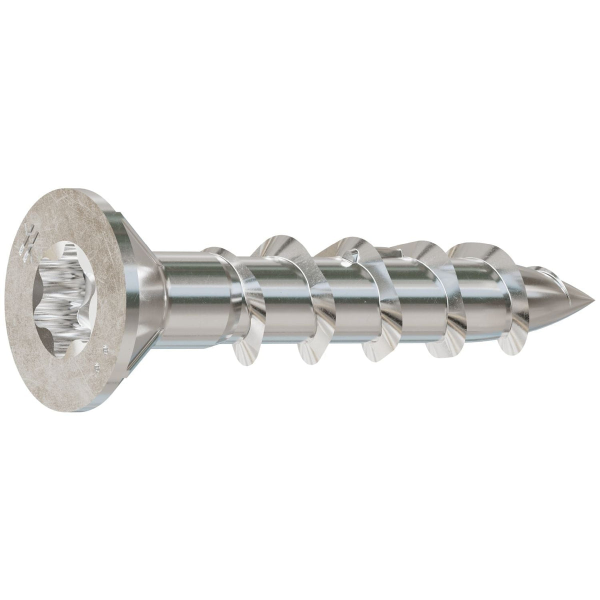 Simpson Strong-Tie S10100WP5 Deck-Drive DWP WOOD SS Screw, #10 x 1-in. T-25, Flat Head, Type 305, 5-lb.