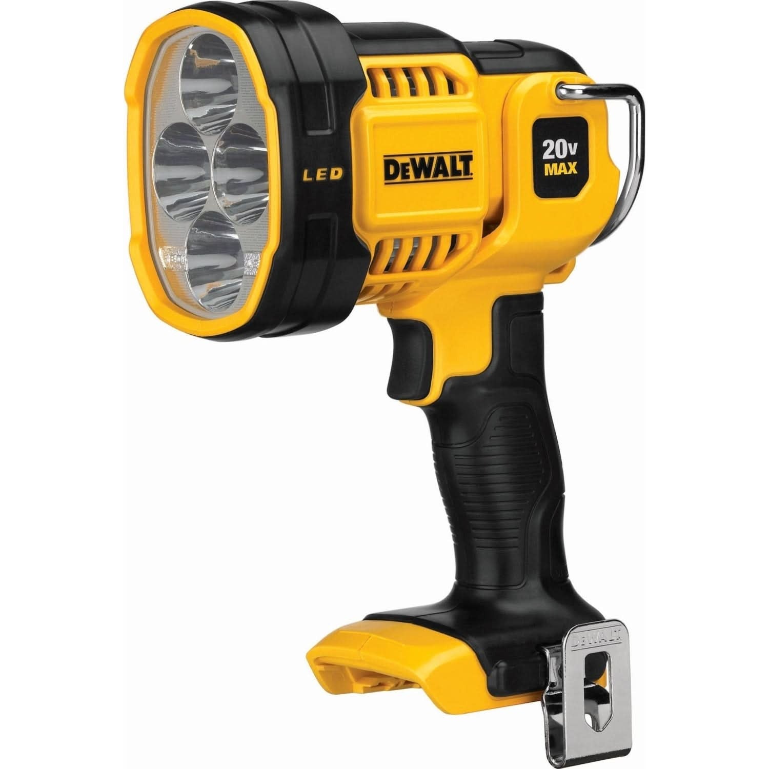 DeWalt DCL043 20V MAX 1500-Lumen LED Spotlight with POWERSTACK 3.5Ah Battery & Charger Starter Kit