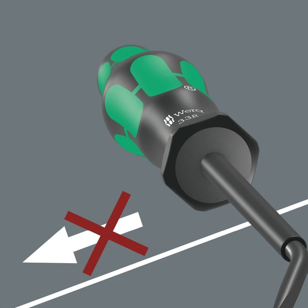 Wera 338 Actuation Tool For Terminal Blocks (Spring Cages), 0.6x3.5x81-mm.