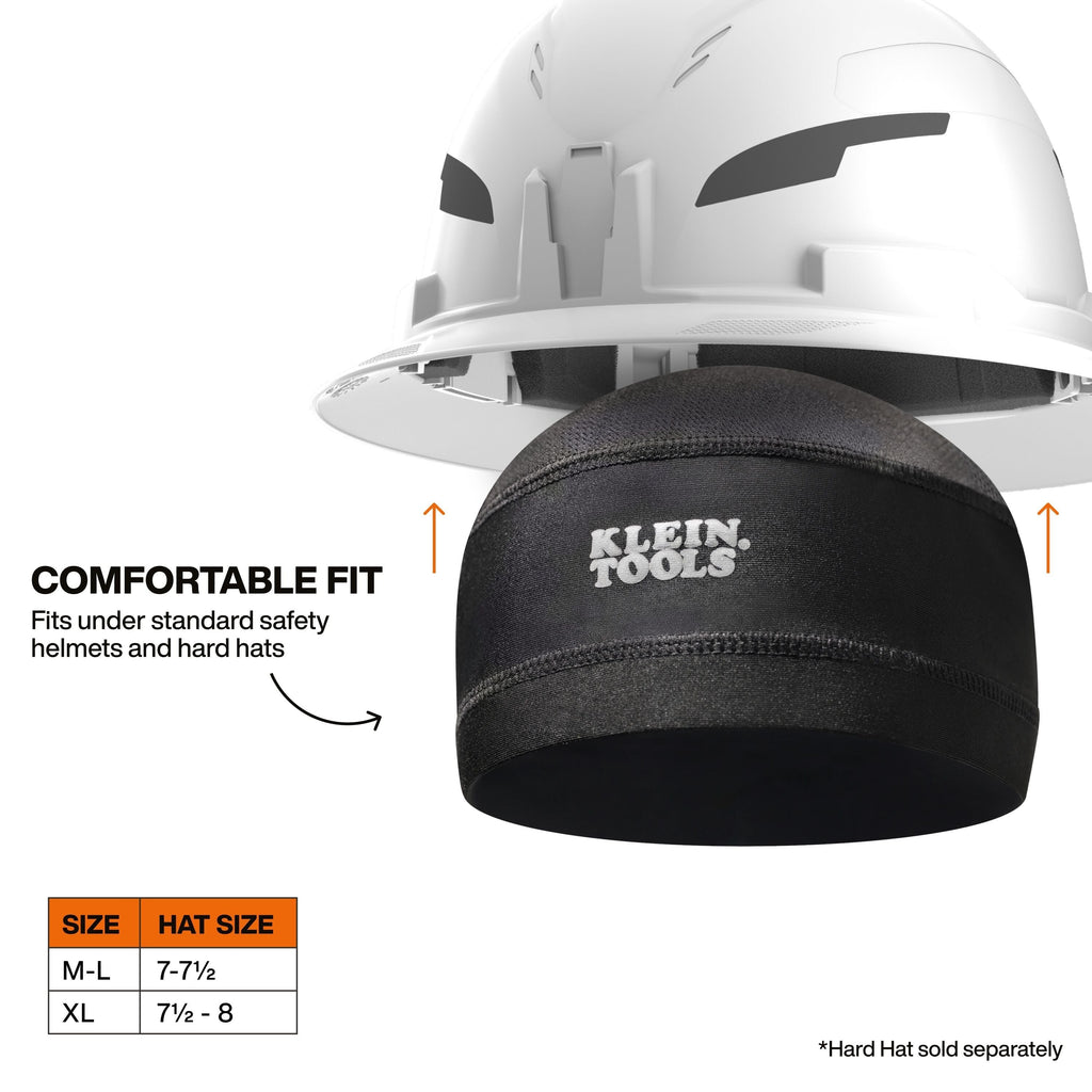 Klein Cooling Helmet Liner, Medium/Large (60181)