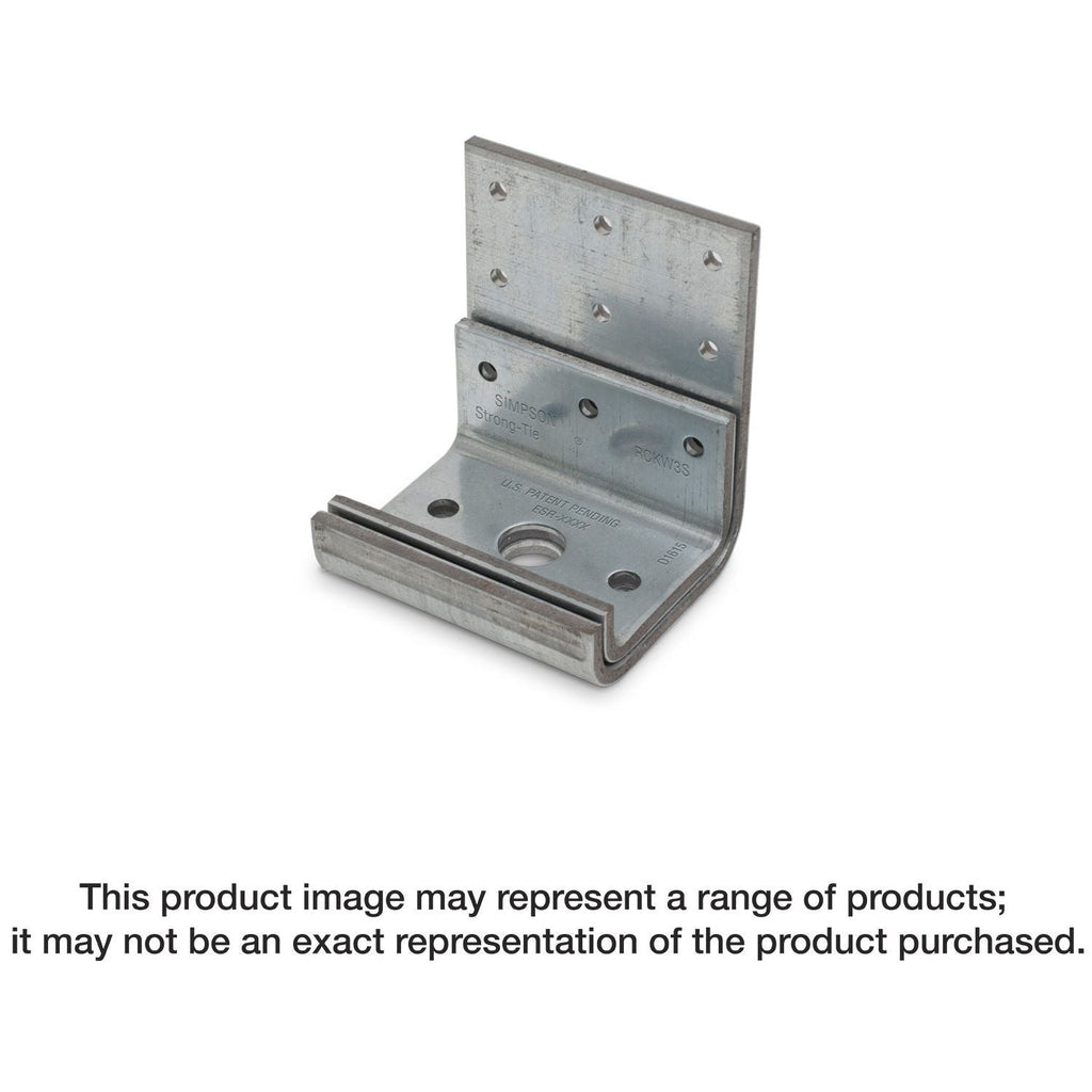 Simpson Strong-Tie RCKW3S-R10 RCKWS 3-in. Kneewall Connector Stiffener, 10-Pack
