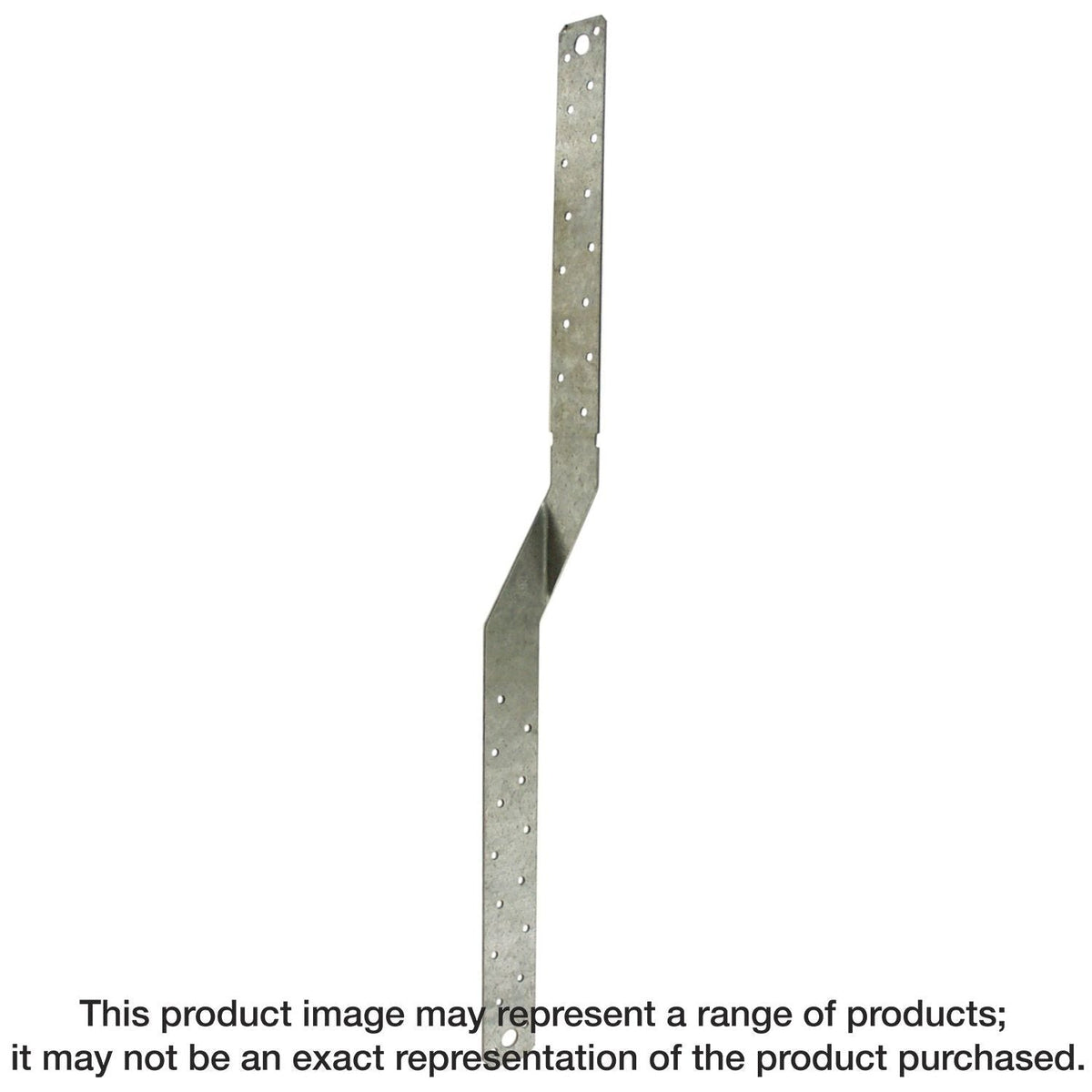 Simpson Strong-Tie MTS20Z MTS 20-in. 16-Gauge ZMAX Galvanized Medium Twist Strap