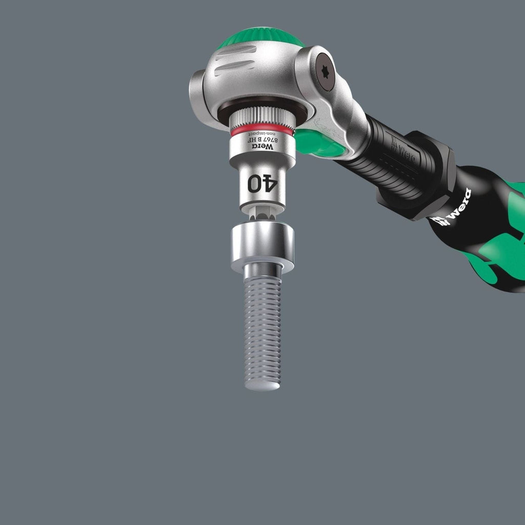 Wera 8767 B Hf Torx Zyklop Bit Socket With Holding Function, 3/8-in. Drive, Torx 40x35-mm.