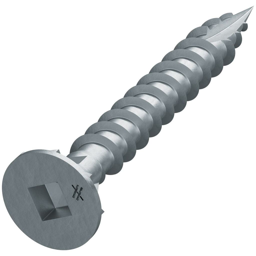 Simpson Strong-Tie CB3BLG158S CB3BLG Fiber-Cement Board Screw (Collated), #10 x 1-5/8-in. #3 SQU, 1500-Pack