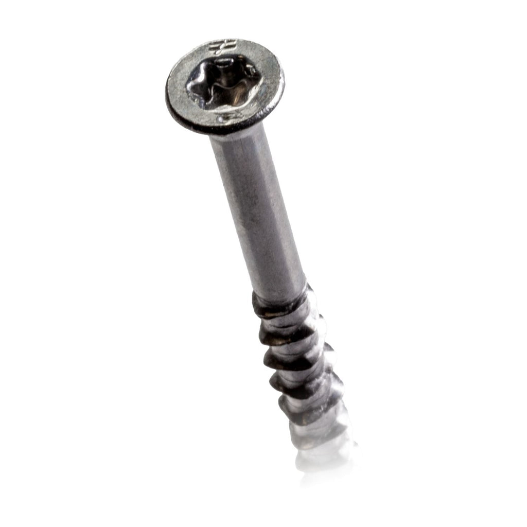 Simpson Strong-Tie T10300WP1 Deck-Drive DWP WOOD SS Screw, #10 x 3-in. T-25, Flat Head, Type 316, 1-lb.