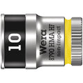 Wera 8790 Hma Hf Zyklop Socket With 1/4-in. Drive With Holding Function, 10x23-mm.