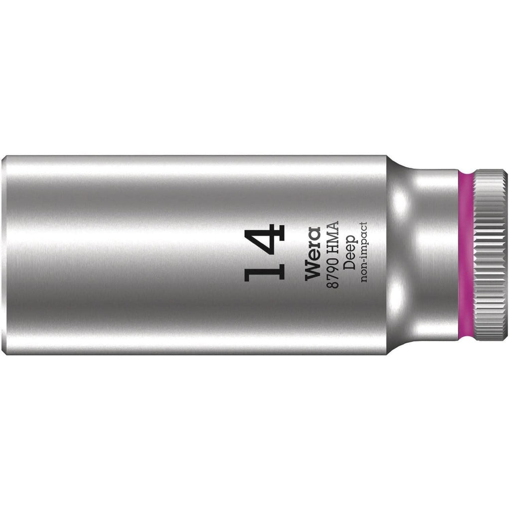 Wera 8790 Hma Deep 1/4-in. Socket, 14x50-mm.