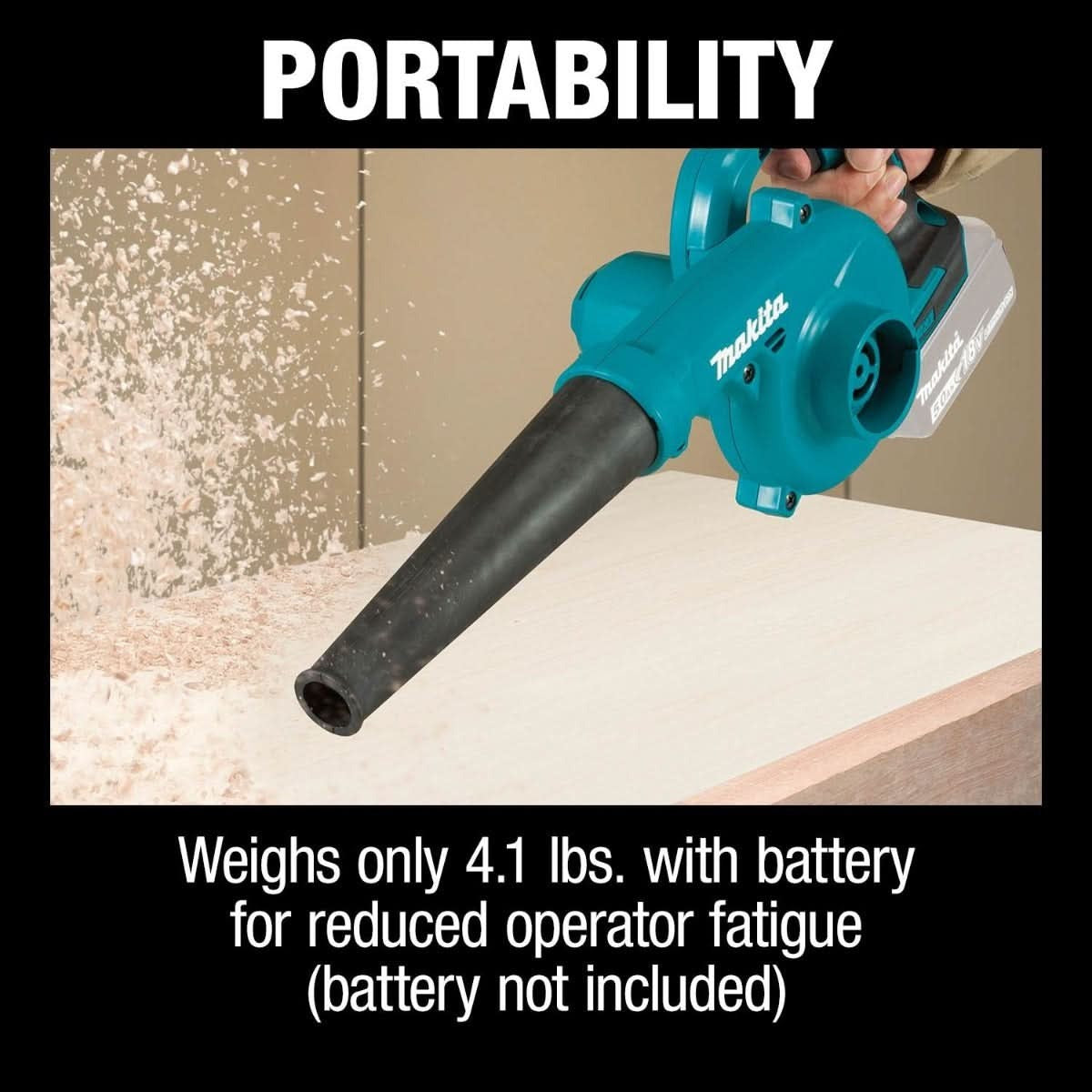 Makita PROMO XBU05Z 18V LXT Lithium-Ion Cordless Blower, Tool Only (PROMO)