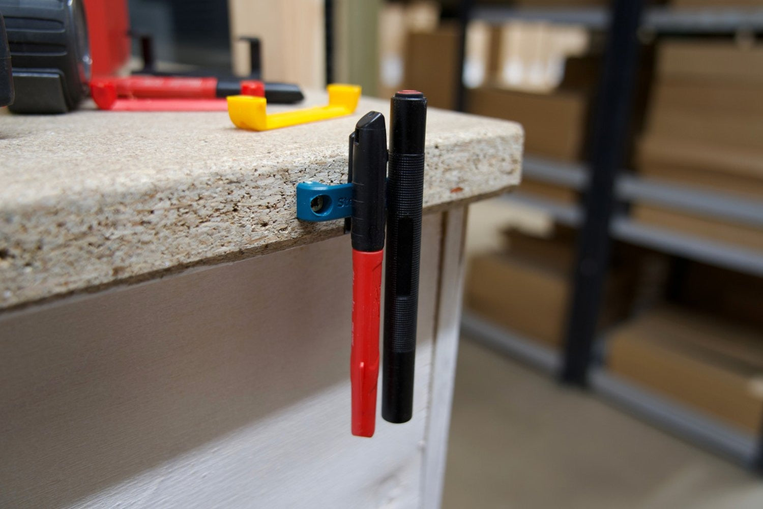 StealthMounts Bench Belt+ Mountable Tool Clips, 6-Pack