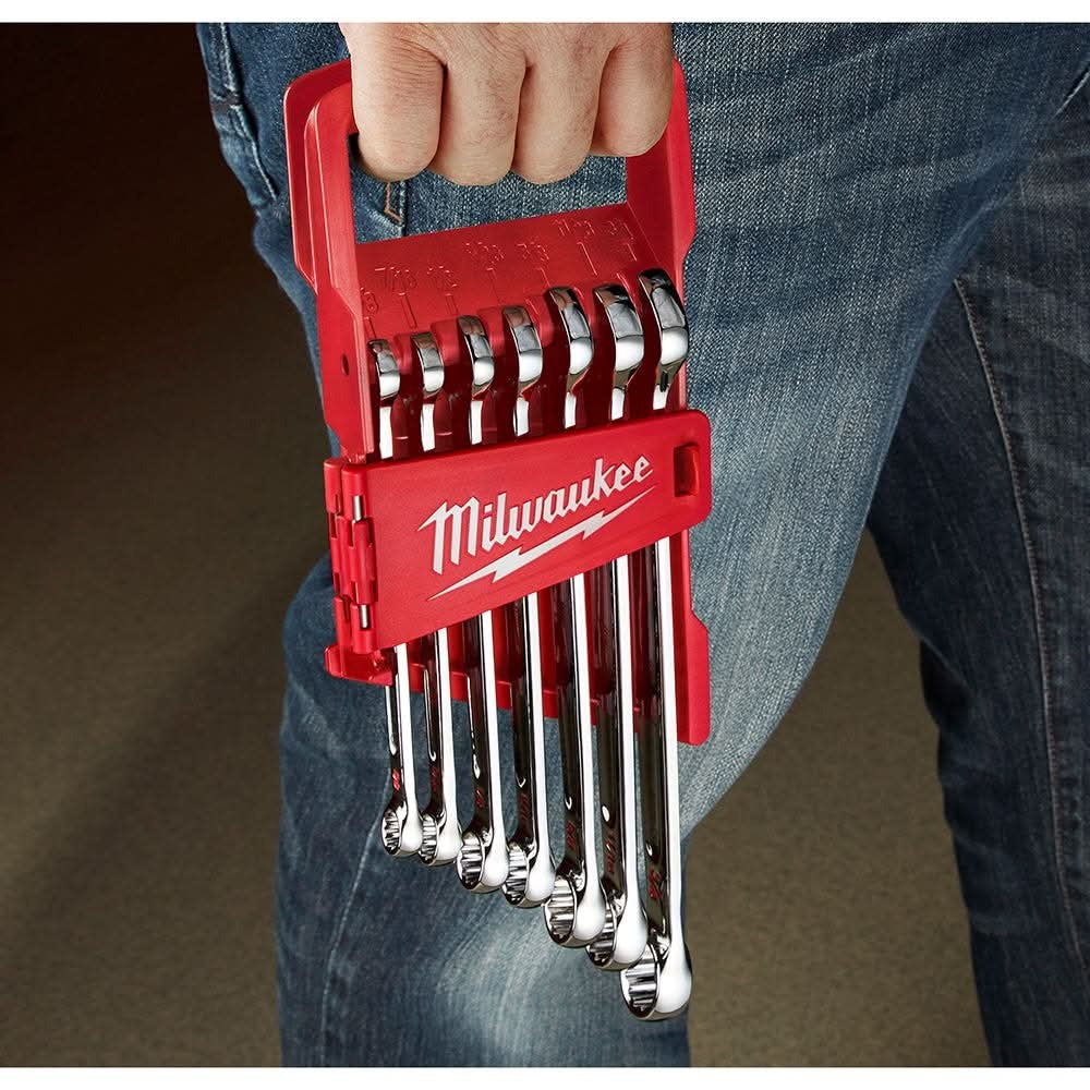 Milwaukee 48-22-9407 7-Piece Combination Wrench Set - SAE