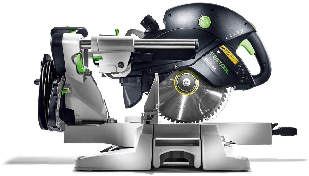 Festool 575306-201179 Kapex KS 120 REB Sliding Compound Miter Saw + Imperial Stand w/ Extensions Combo