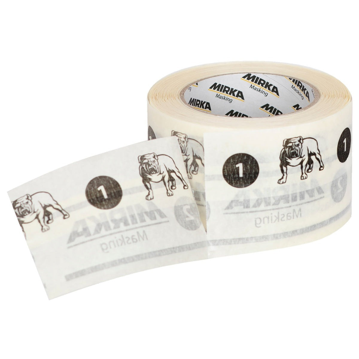 Mirka SPLIT Masking Tape for Automotive Rubber Seals and Overspray Protection (9190222001)