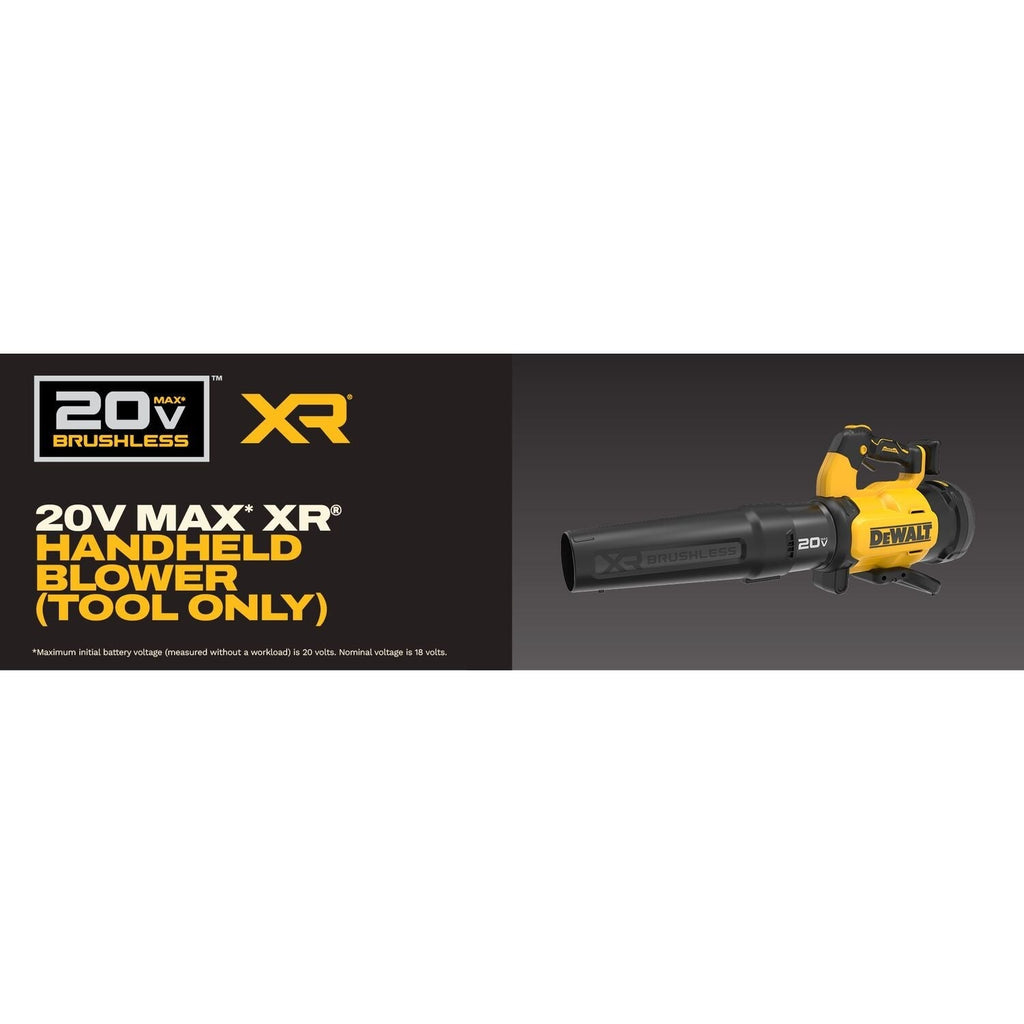 DeWALT DCBL724B 20V MAX XR Brushless Cordless Blower, Tool Only