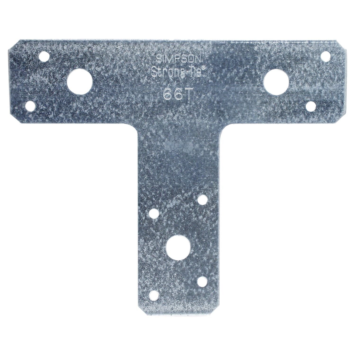 Simpson Strong-Tie 66T 6-in. x 5-in. 14-Gauge Galvanized T Strap