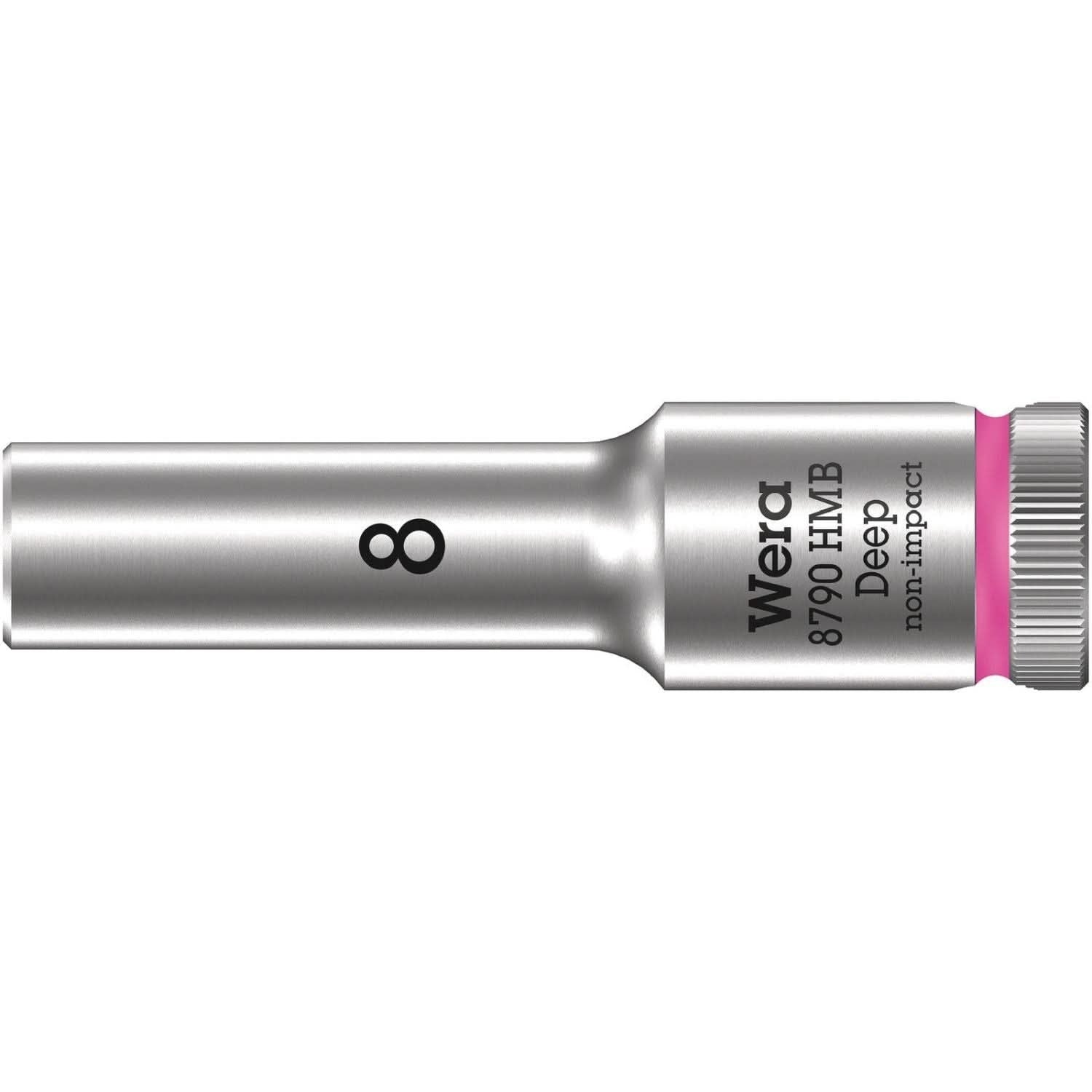 Wera 8790 Hmb Deep 3/8-in. Socket, 8x64-mm.
