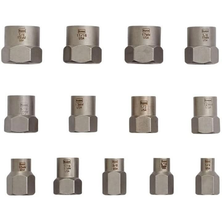 Irwin 54113 HANSON Professional's Industrial Bolt Extractor 13 Piece Set