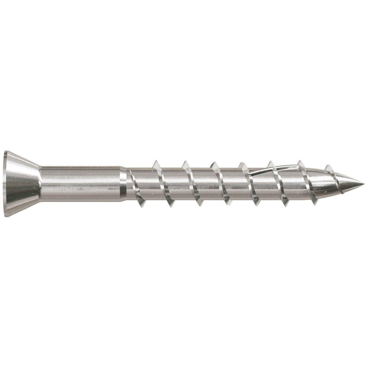 Simpson Strong-Tie T07125WP1 Deck-Drive DWP WOOD SS Screw, #7 x 1-1/4-in. T15, Trim Head, Type 316, 1-lb.