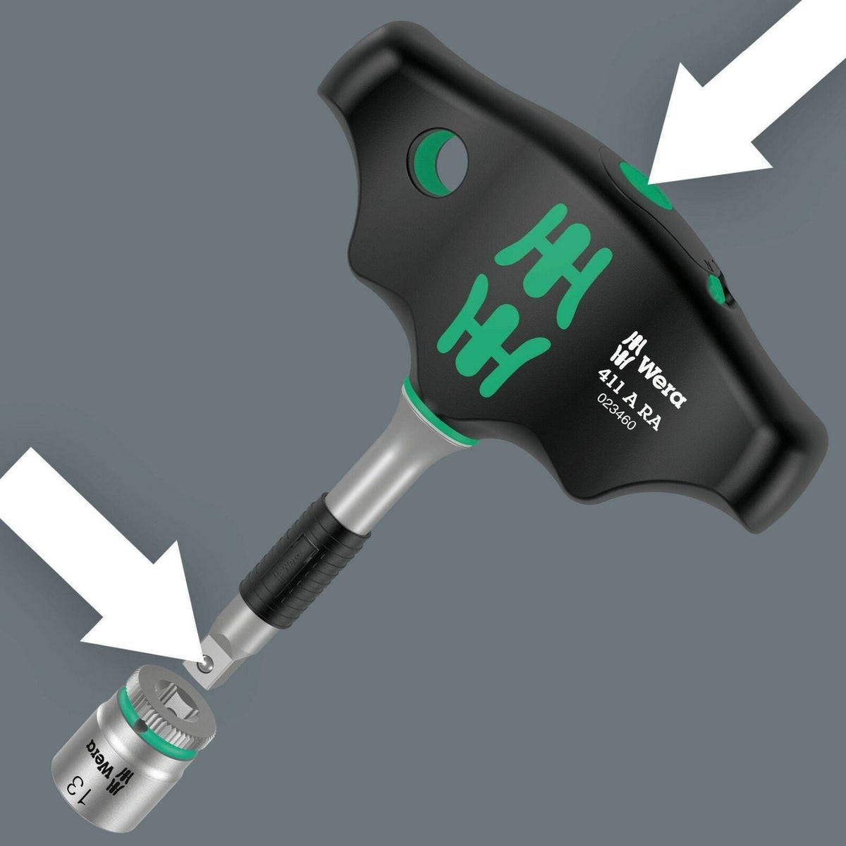 Wera Kraftform Kompakt 400 Ra Set 2, 9-Pieces