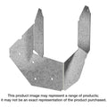 Simpson Strong-Tie HCP4Z HCP 18-Gauge ZMAX Galvanized Hip Corner Plate for 4x