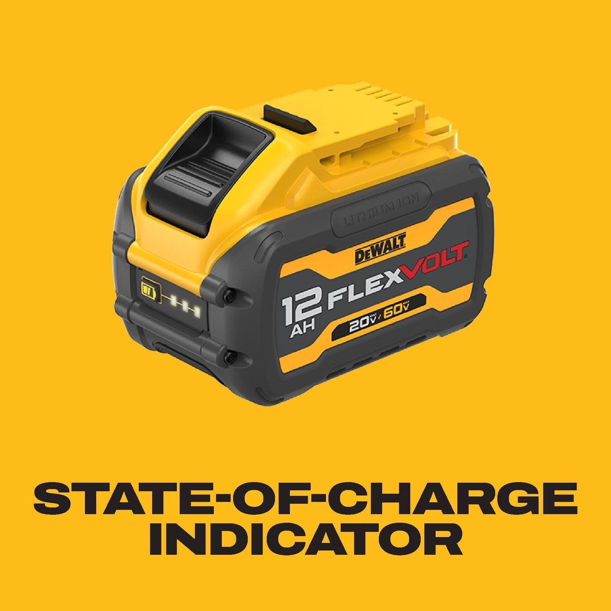 DEWALT 20V/60V MAX FlexVOLT 12.0Ah Tabless Battery (DCB6112)