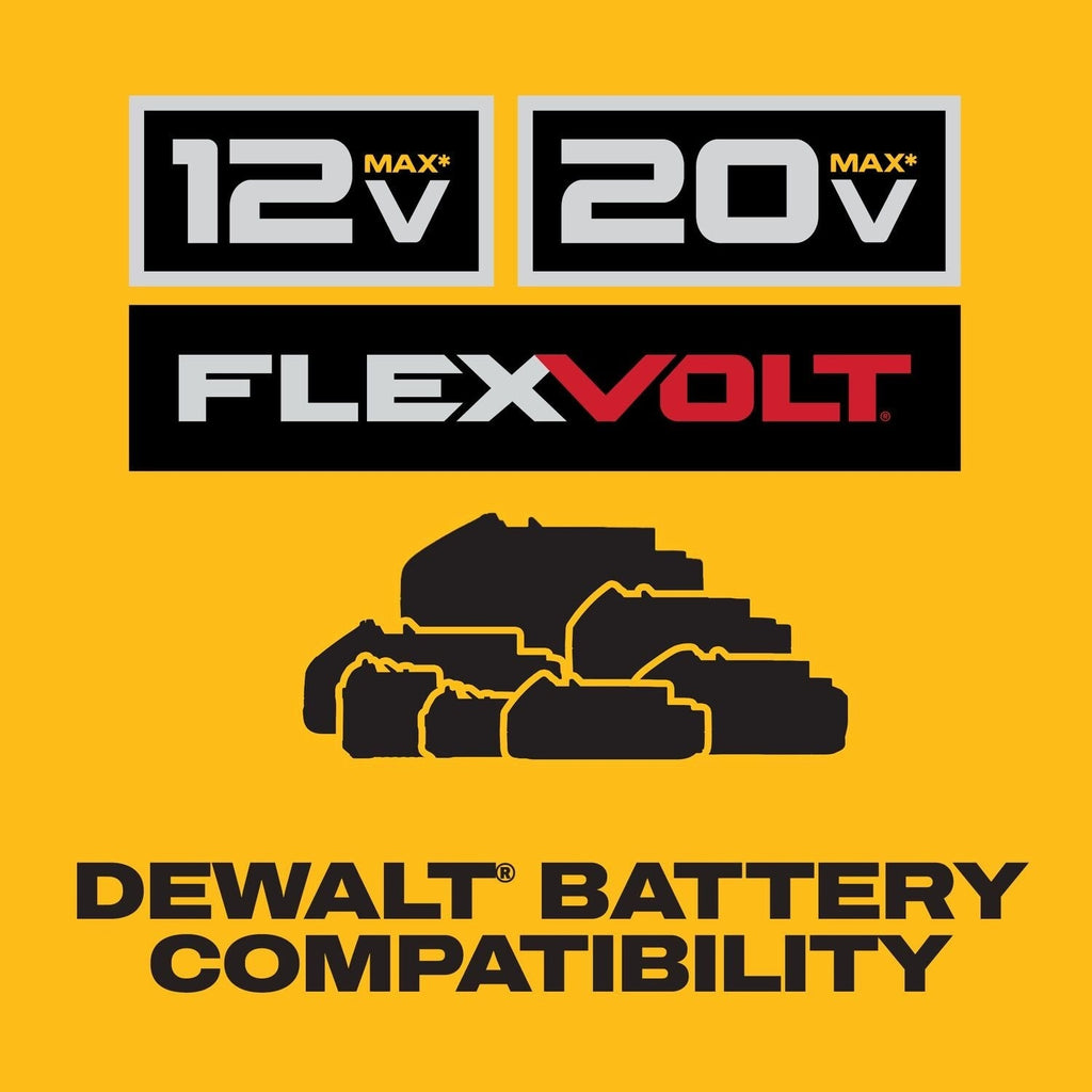 DeWALT DCB1404 4-Amp 4-Battery Simultaneous Multiport Battery Charger for 12V/20V/FlexVolt