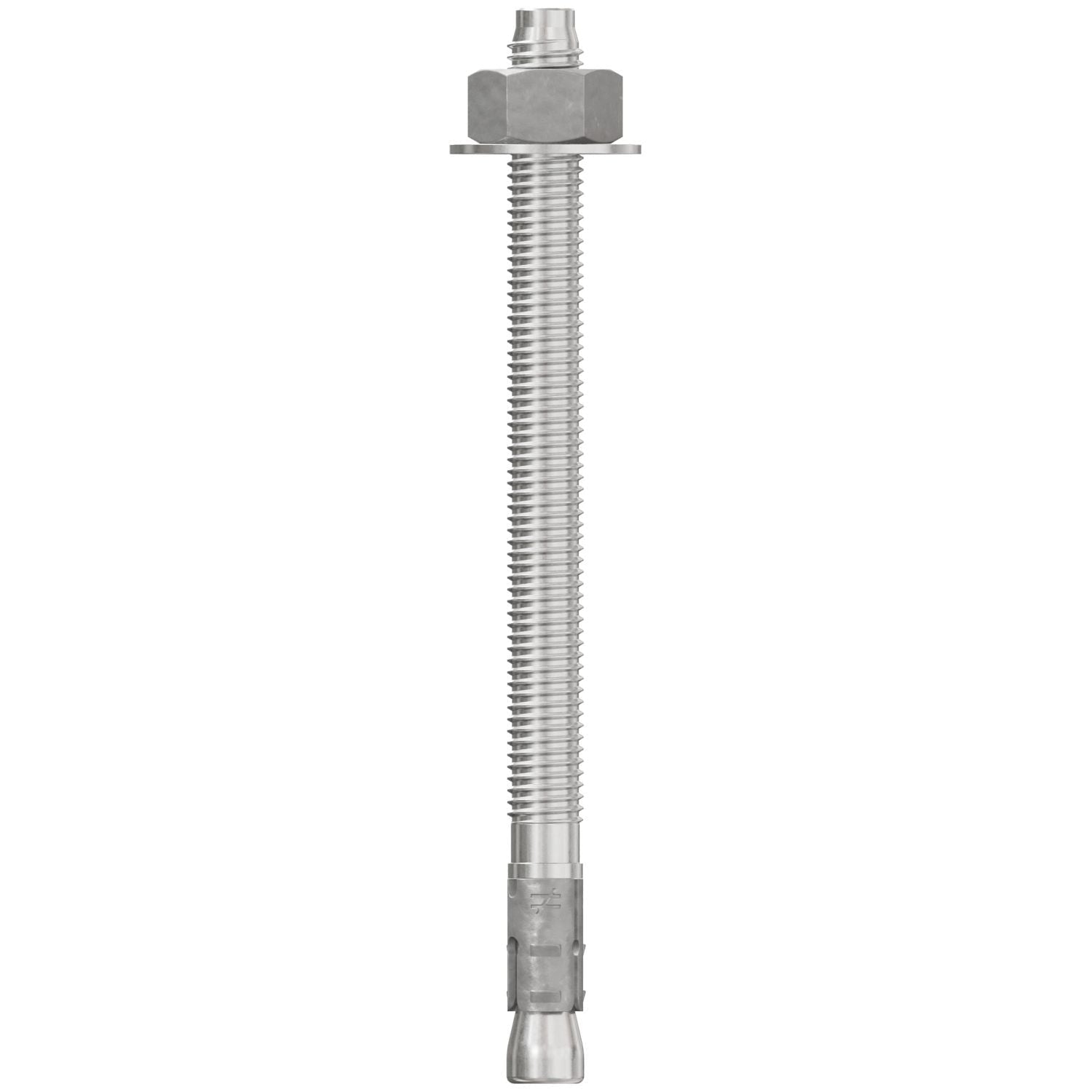 Simpson Strong-Tie STB2-50700S6F25 Strong-Bolt 2, 1/2-in. x 7-in. Type 316 Stainless-Steel Wedge Anchor, Fully Assembled, 25-Pack