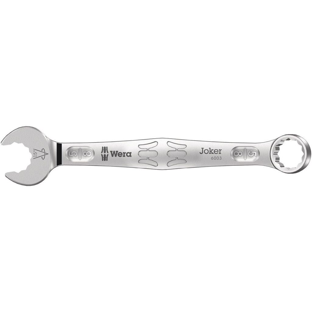 Wera 6003 Joker Combination Wrench, Imperial, 5/8-in.x182-mm.