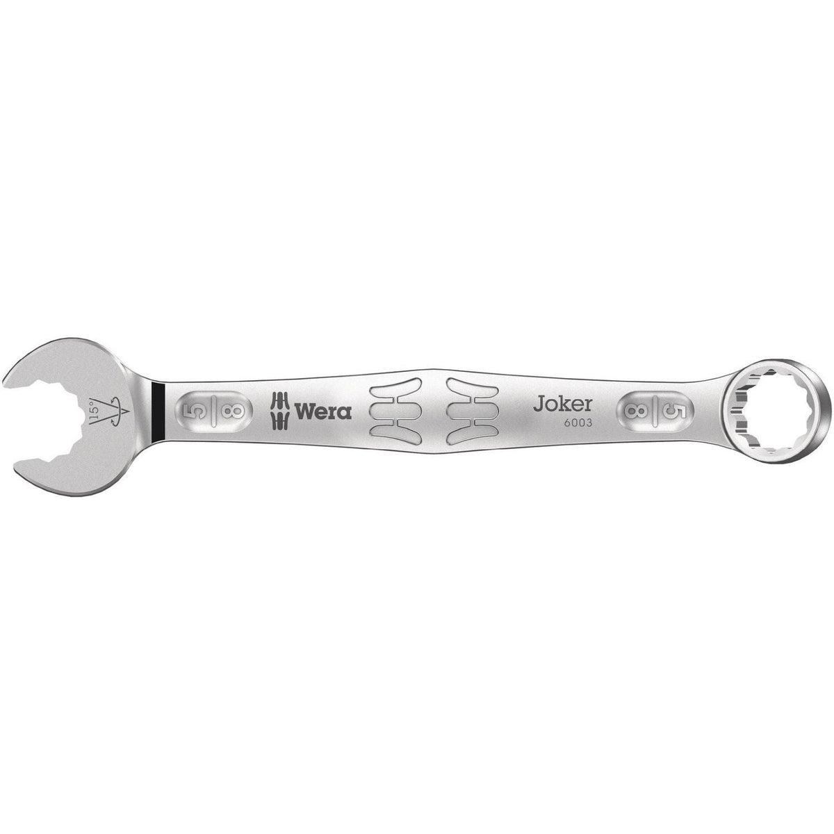 Wera 6003 Joker Combination Wrench, Imperial, 5/8-in.x182-mm.