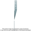 Simpson Strong-Tie HTSQ16ZKT HTSQ 16-in. 14-Gauge ZMAX Galvanized Heavy Twist Strap with Screws, 30-Pack