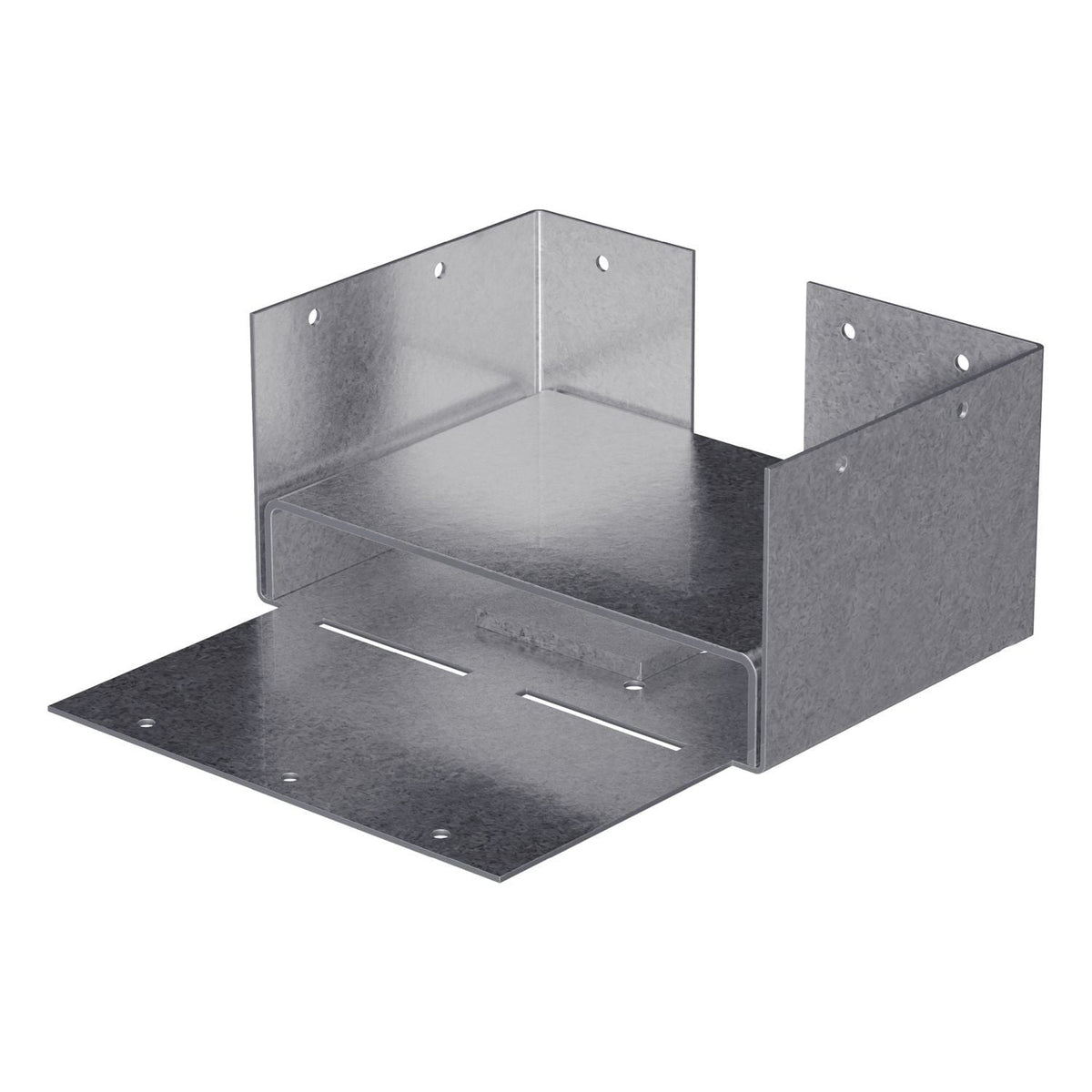 Simpson Strong-Tie ABW46RZ ABW ZMAX Galvanized Adjustable Post Base for 4x6 Rough