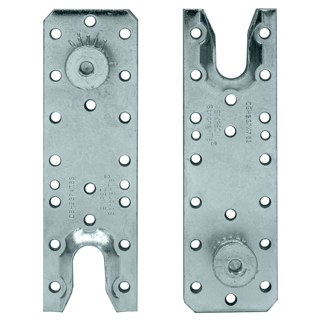 Simpson Strong-Tie CBH2.37X7.63H-KT CBH 2-3/8-in. x 7-5/8-in. HDG Joist to Beam or Column Concealed Hanger