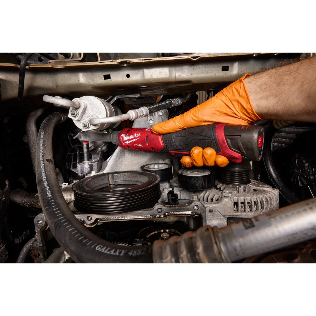 Milwaukee M12 FUEL 1/4-in. Extended Reach Ratchet (3058-20)