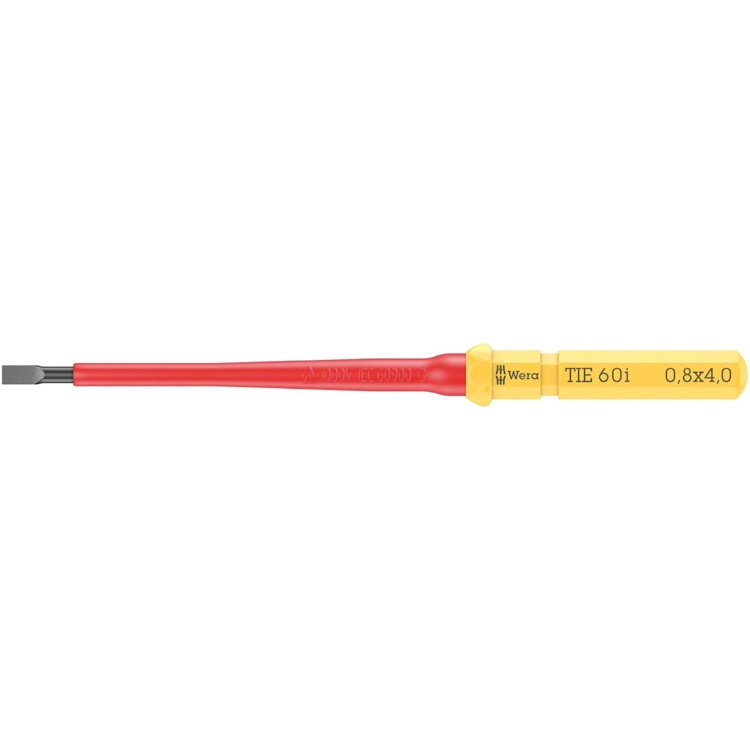 Wera Kraftform Kompakt VDE 60 I Take It Easy, 0.8x4x157-mm.