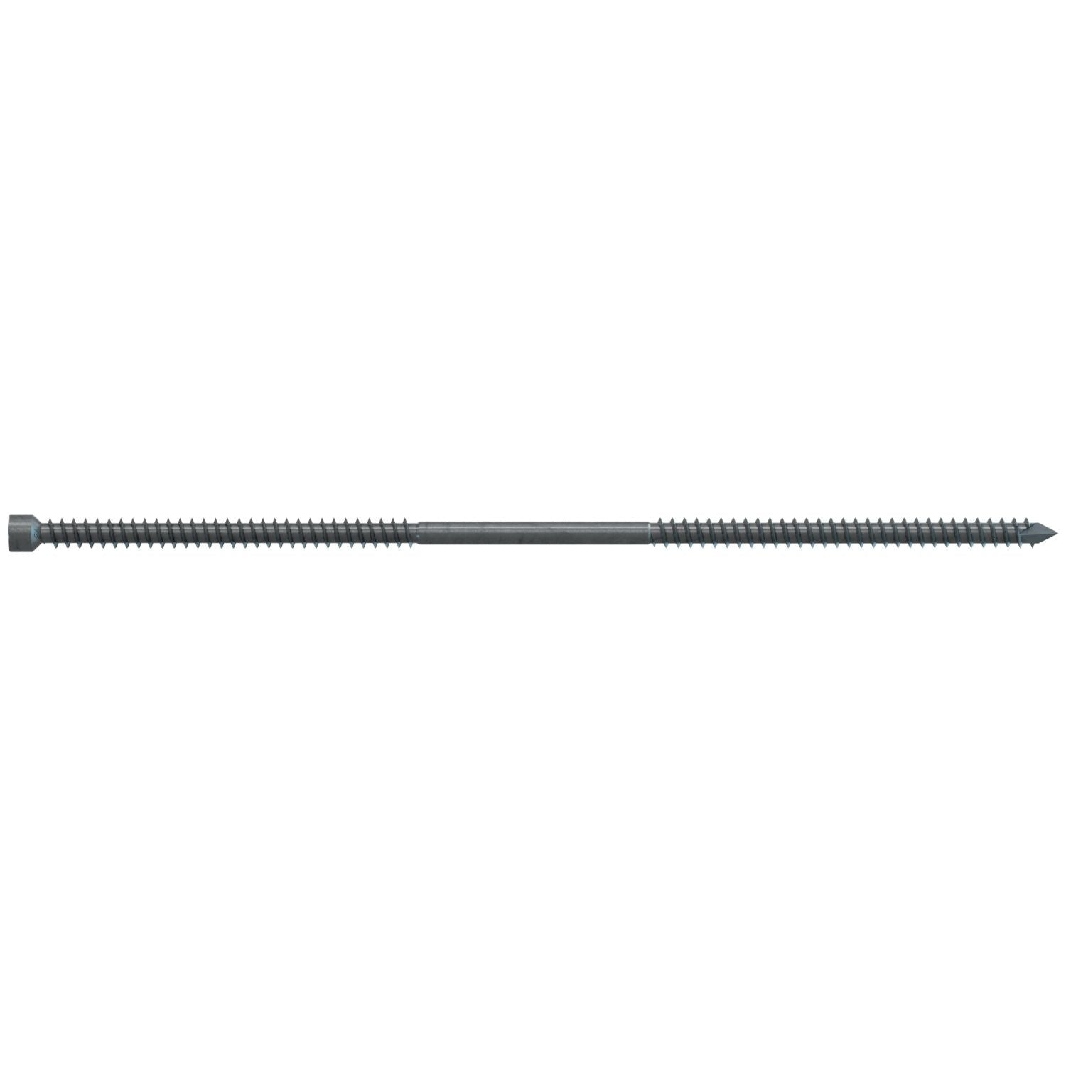 Simpson Strong-Tie SWD221034DBB-R30 Strong Drive SWD Double-Threaded Screw, 0.235-in. x 10-3/4-in. T40, Black, 30-Pack