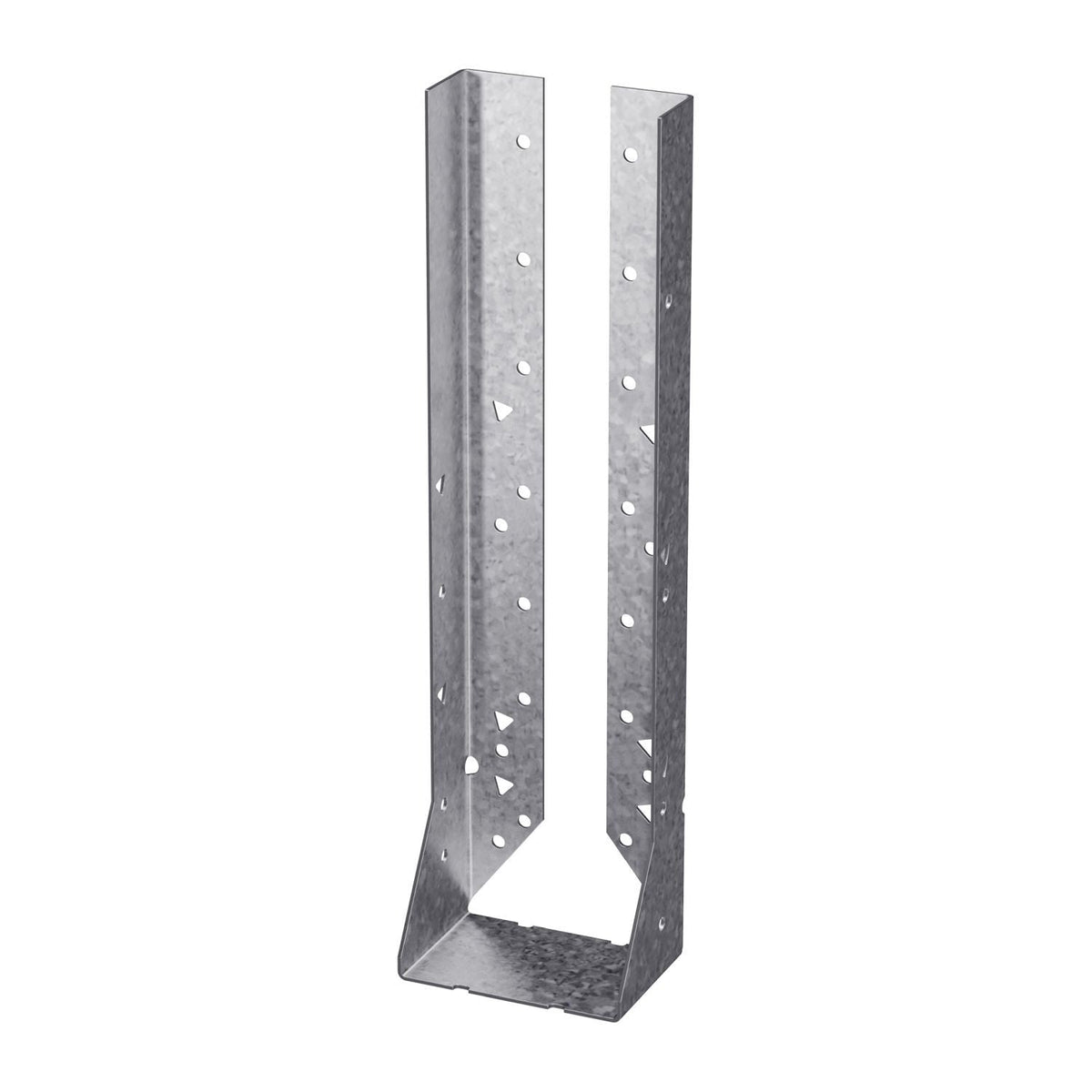 Simpson Strong-Tie HUC416 HUC Galvanized Face-Mount Concealed-Flange Joist Hanger for 4x16