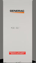 Generac 200A Automatic Transfer Switch with Integrated Surge Protection & Load Center - Service Entrance Rated (9399)