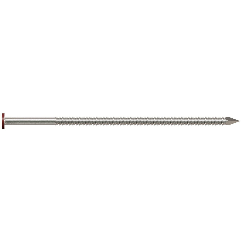 Simpson Strong-Tie S16SNDR1 Painted Siding Nail, 3-1/2-in. x .120-in. Type 304 Stainless Steel, Redwood, 1-lb.
